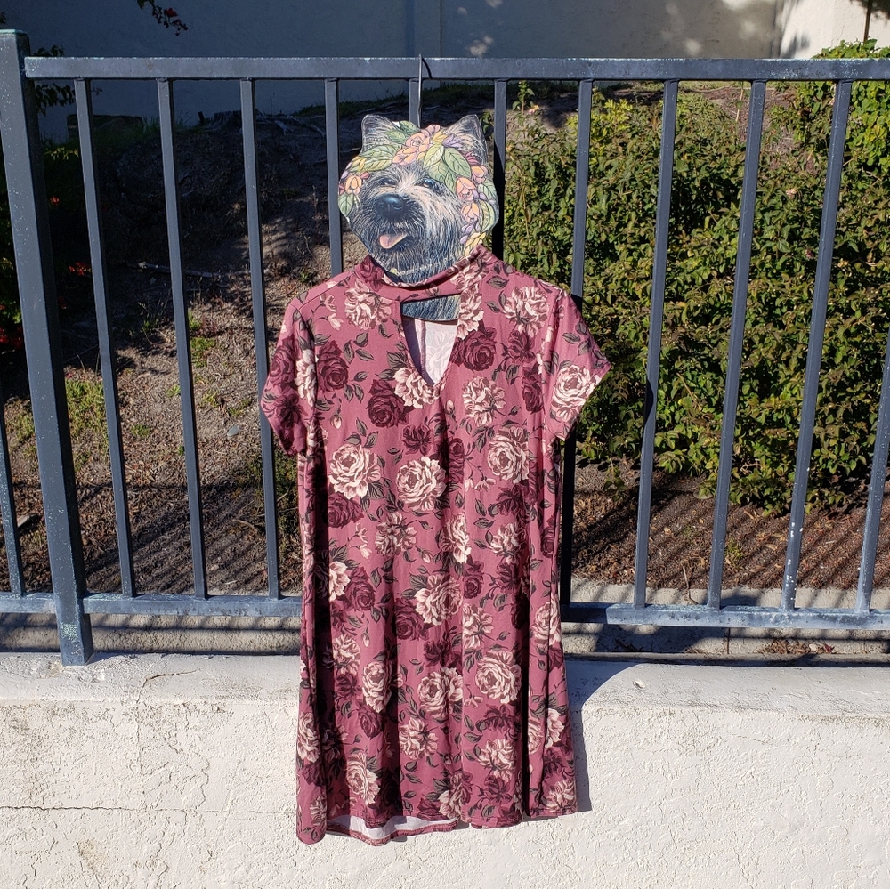 Floral Mini Dress